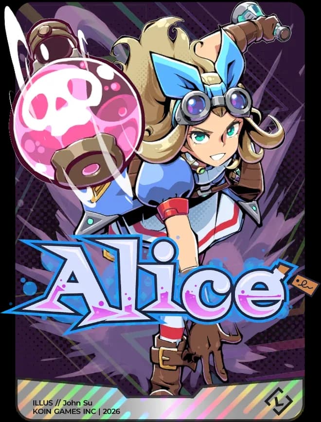 Alice tournament card